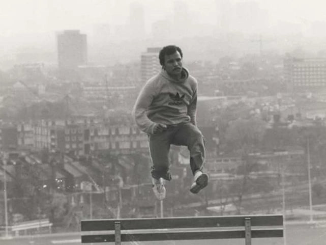 One cold November morning on Parliament Hill with pro boxers Charlie and Harvey