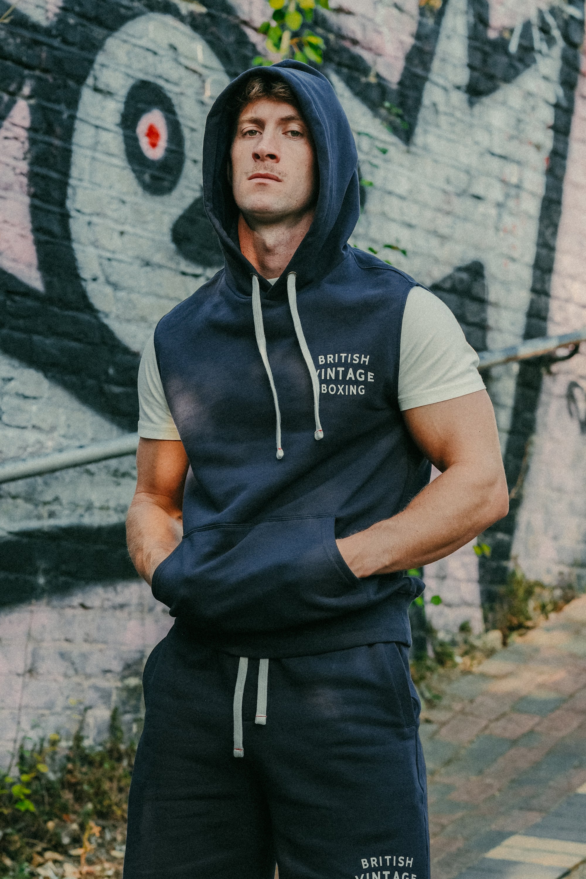 BVB GRAPHIC SLEEVELESS HOODIE