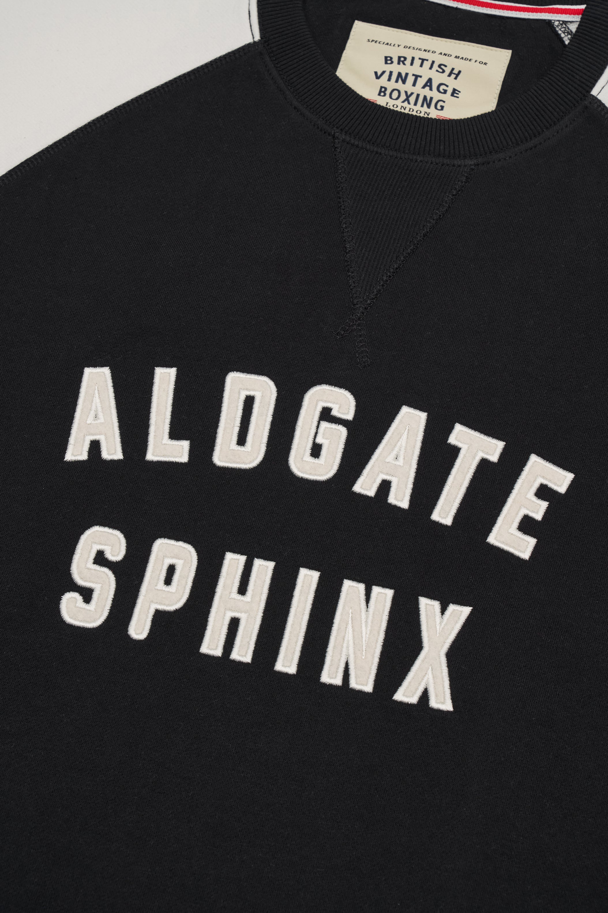 ALDGATE SPHINX APPLIQUÉ SWEATSHIRT