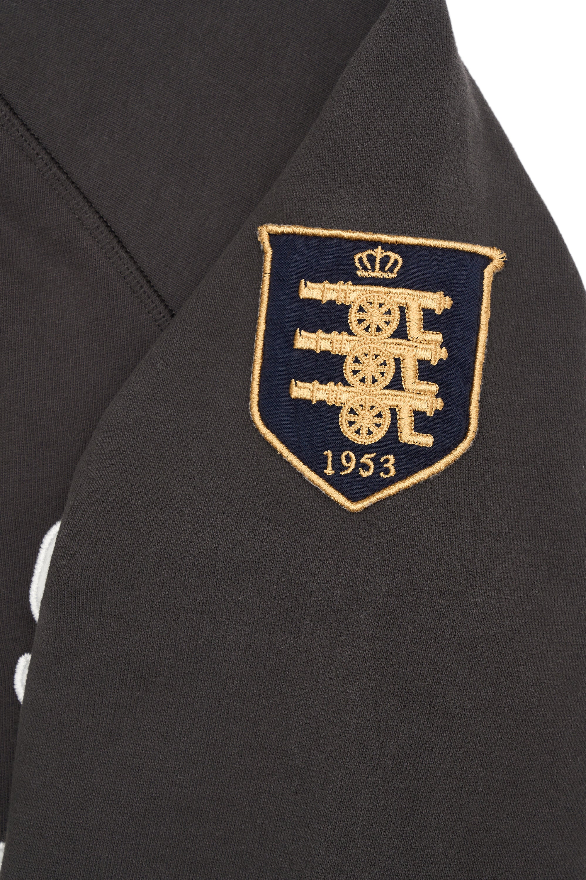 BOXERS BATTALION PATCH TRACKSUIT - WASHED BLACK