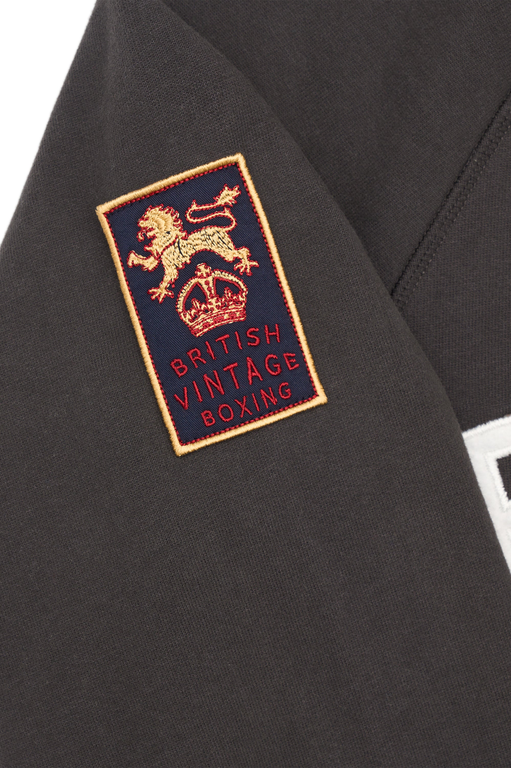 BOXERS BATTALION PATCH TRACKSUIT - WASHED BLACK