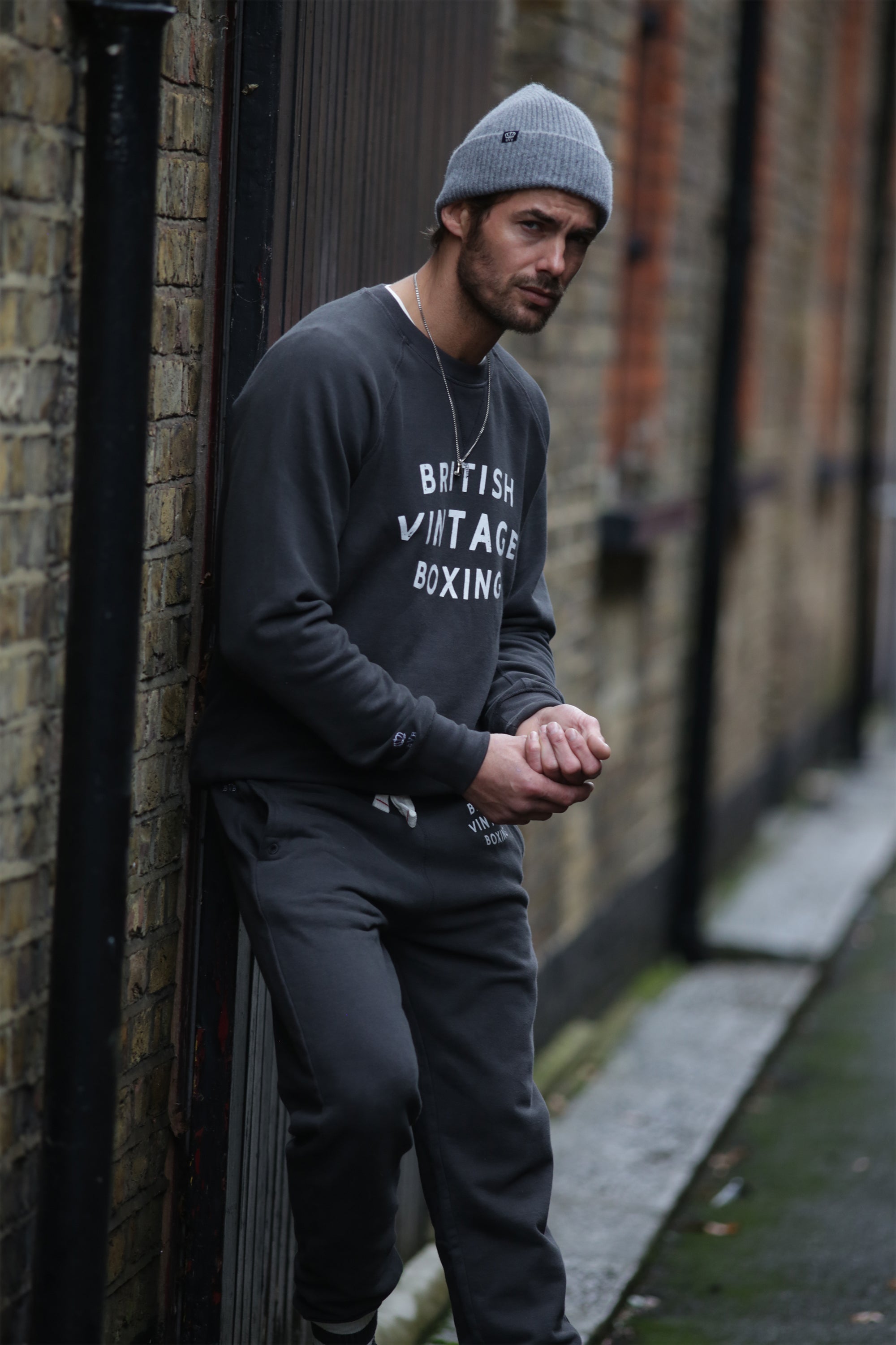 BOMBARDIER GRAPHIC TRACKSUIT - WASHED BLACK