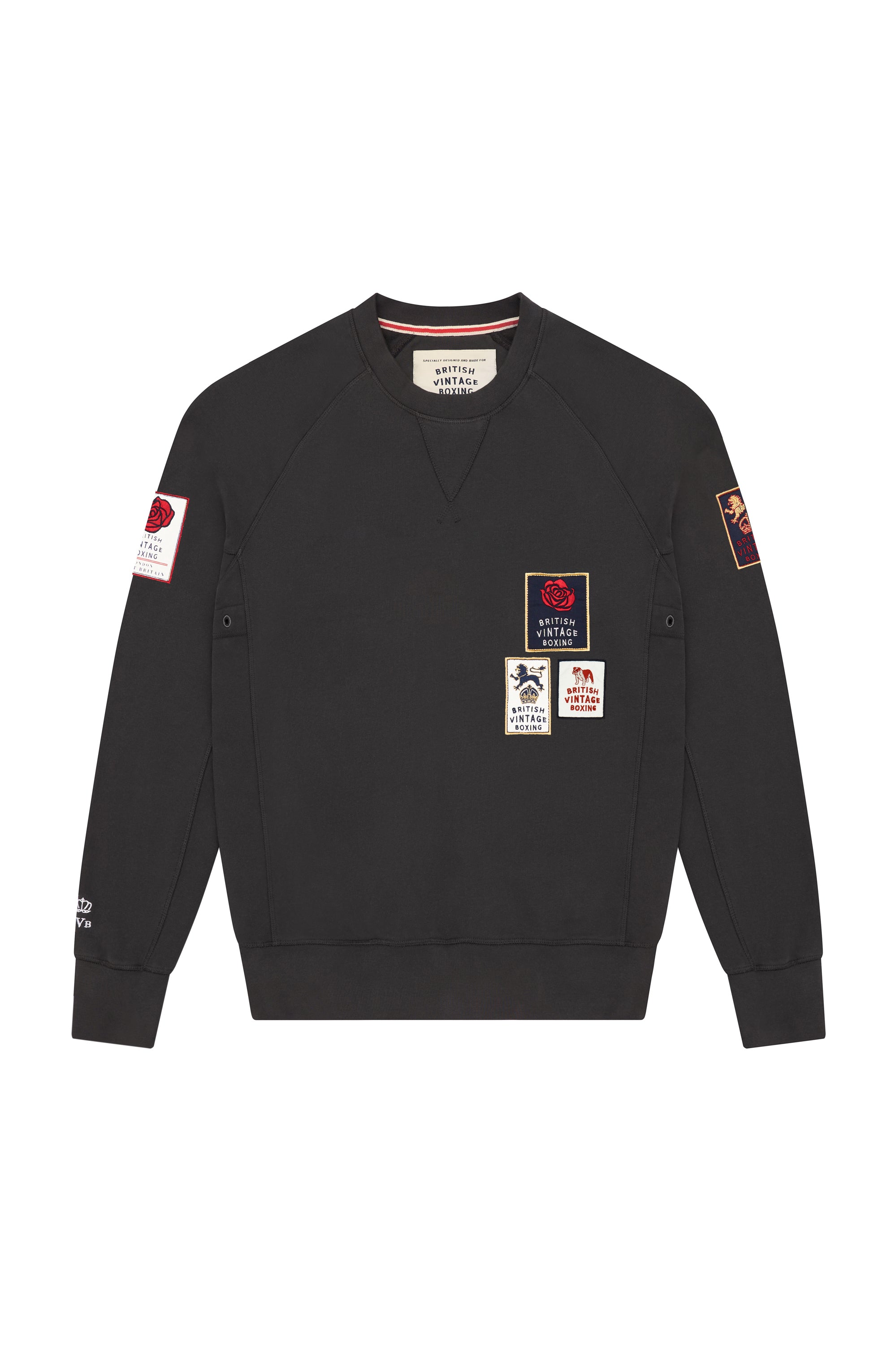 LIMITED EDITION - BOXERS BATTALION PATCH CREWNECK SWEATSHIRT