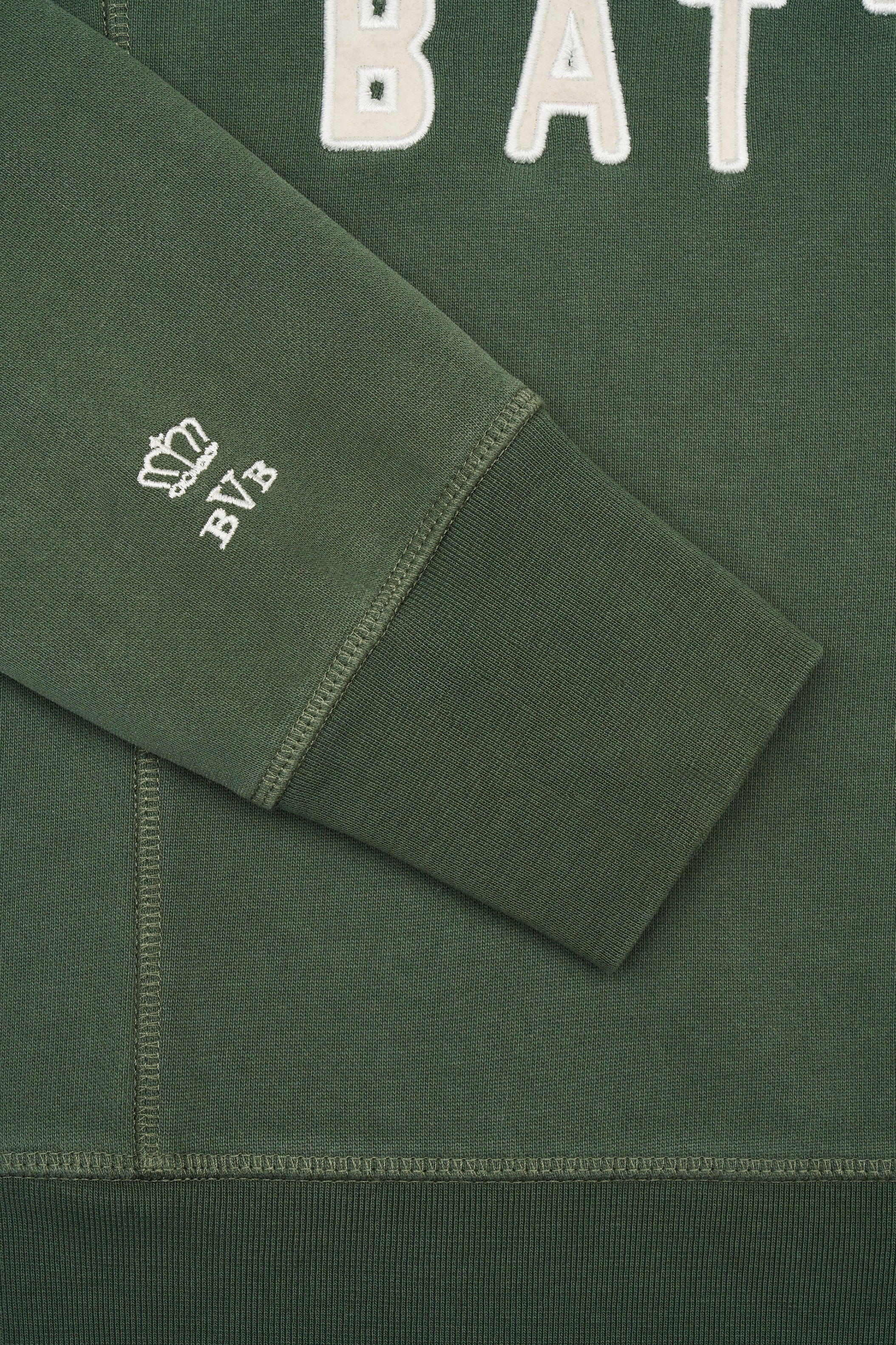 BOXERS BATTALION PATCH APPLIQUÉ CREWNECK SWEATSHIRT
