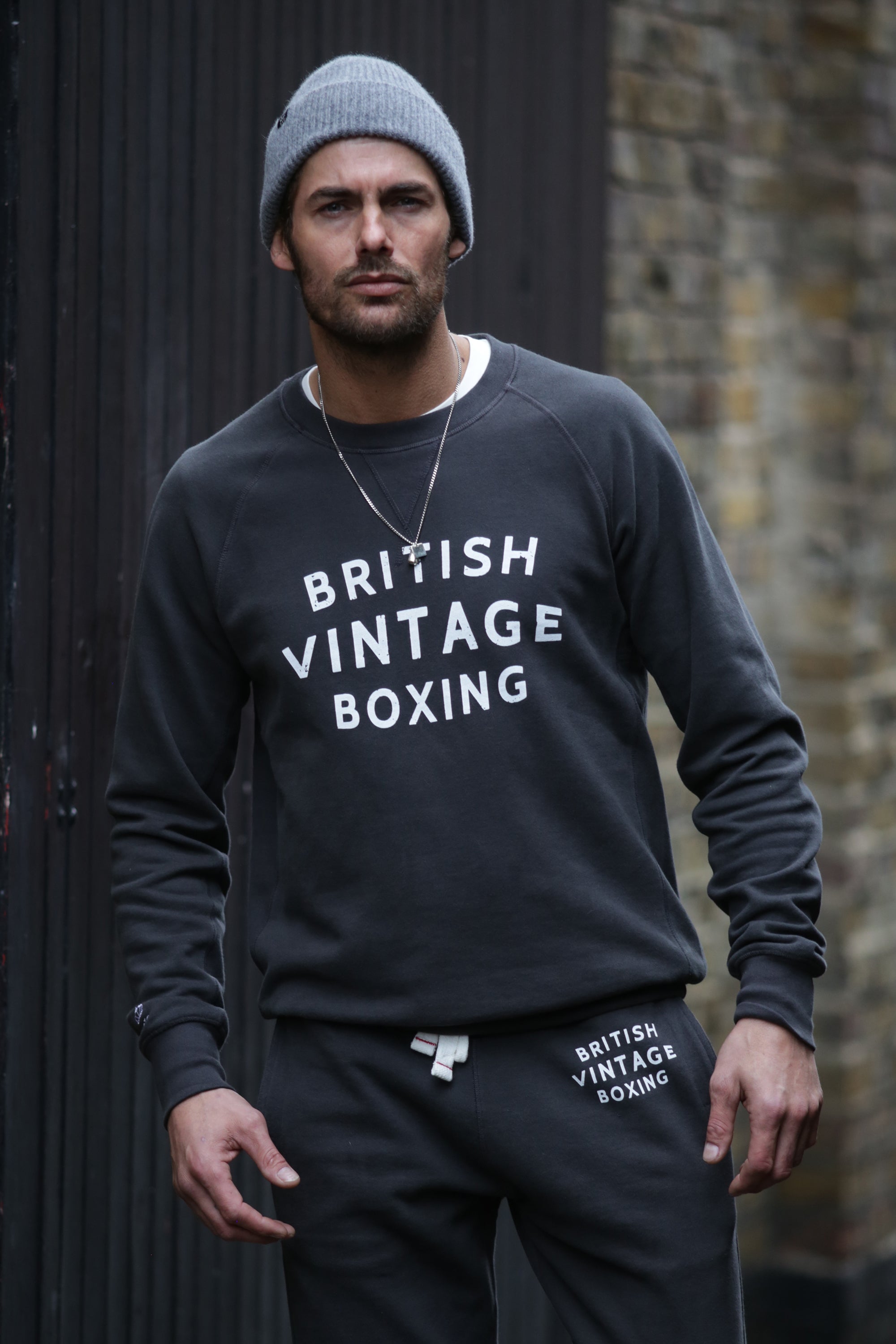 BOMBARDIER GRAPHIC TRACKSUIT - WASHED BLACK