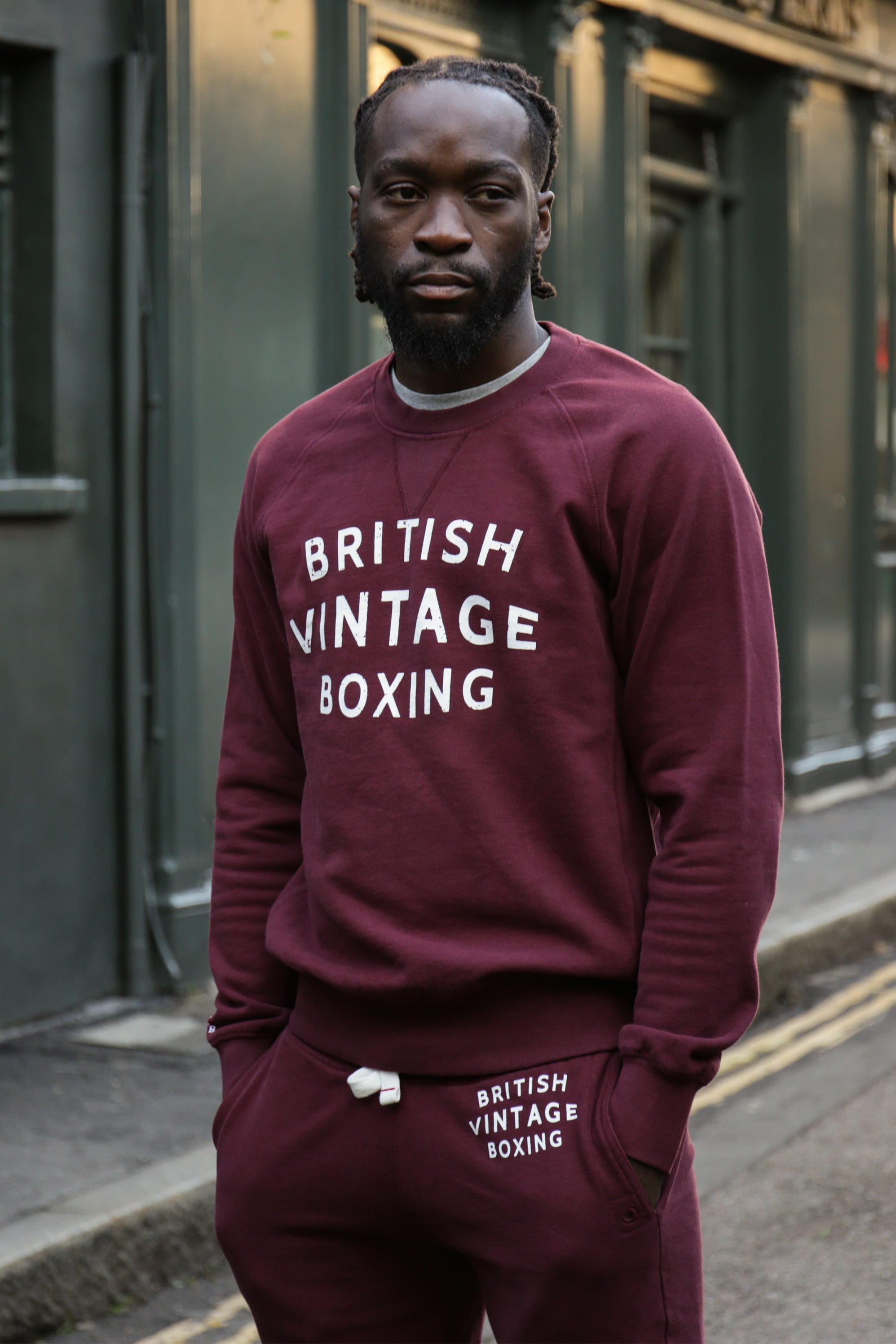 BOMBARDIER LARGE GRAPHIC CREWNECK SWEATSHIRT