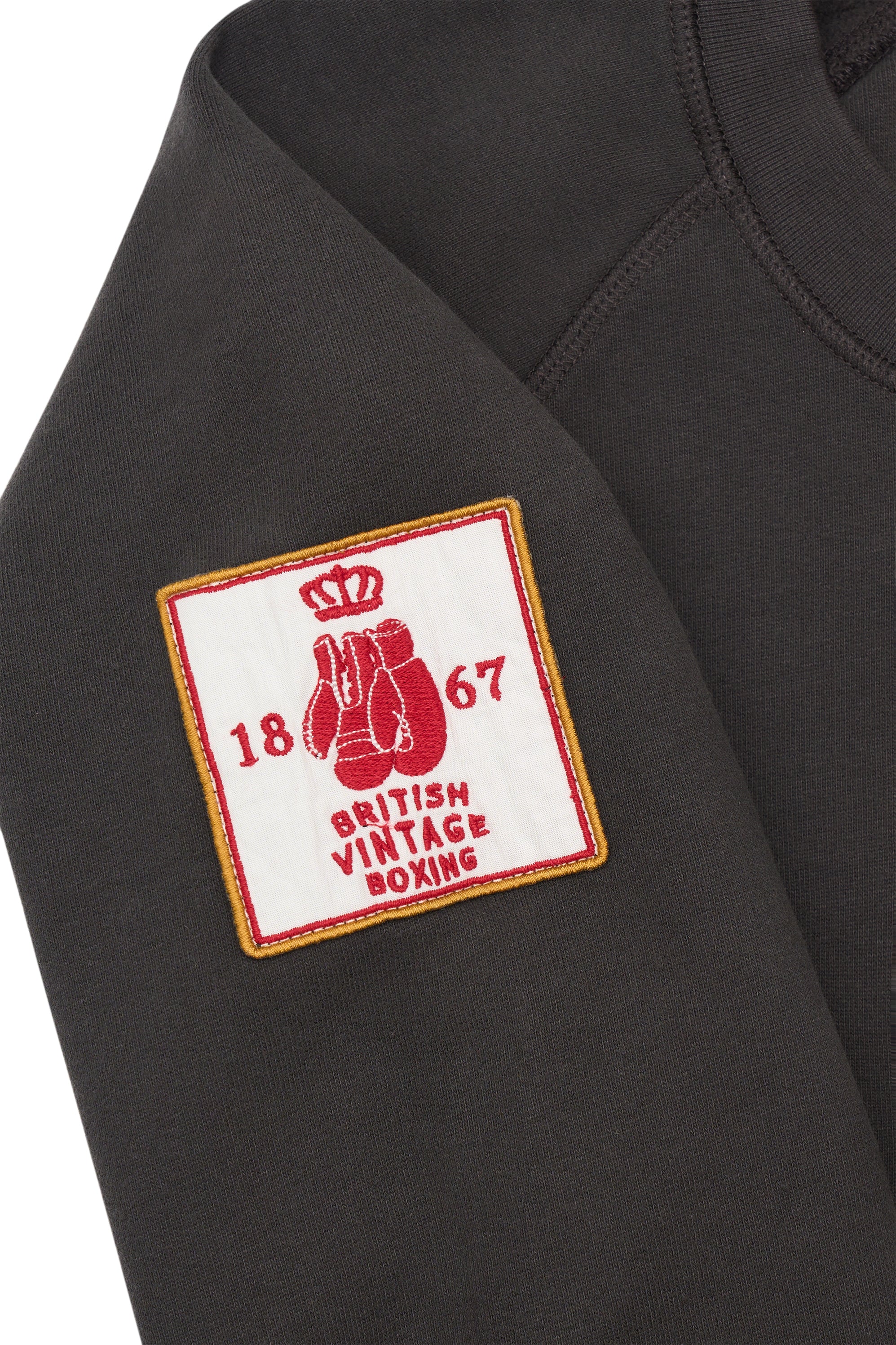 BOXERS BATTALION PATCH CREWNECK SWEATSHIRT