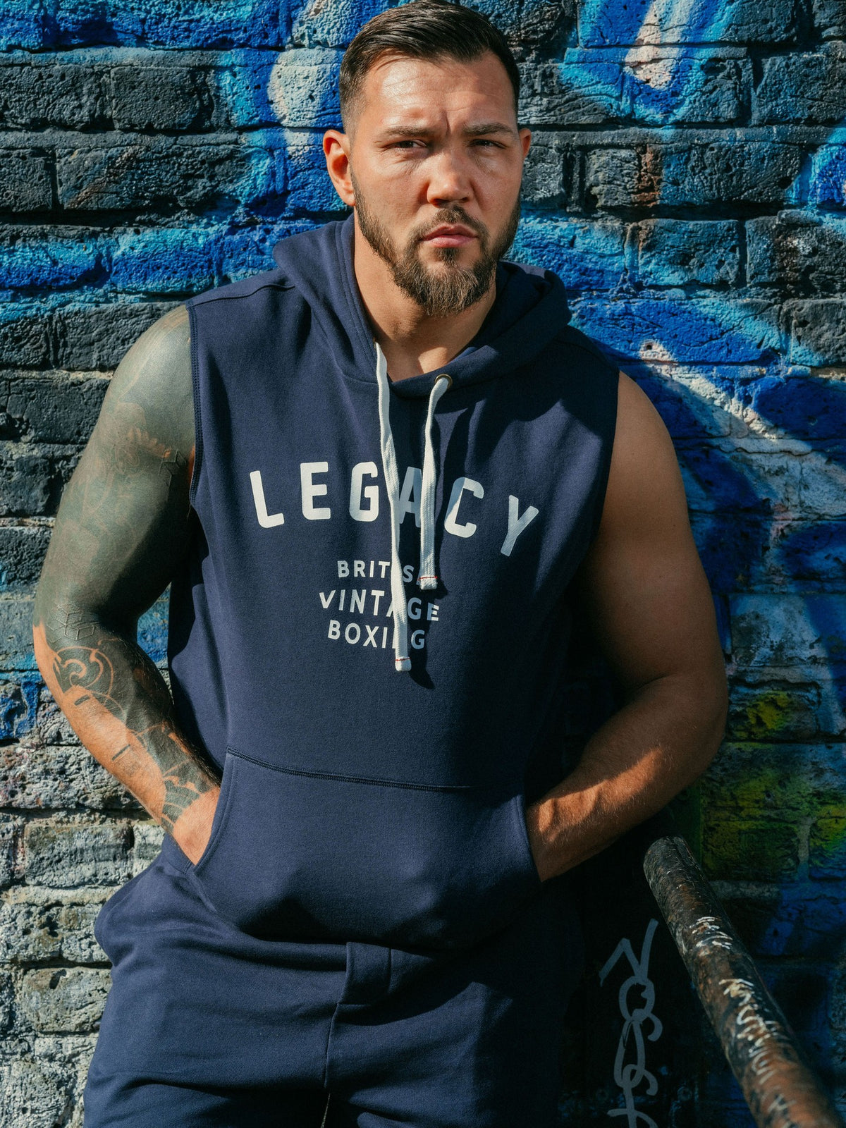 BVB LEGACY SLEEVELESS HOODIE & SHORTS