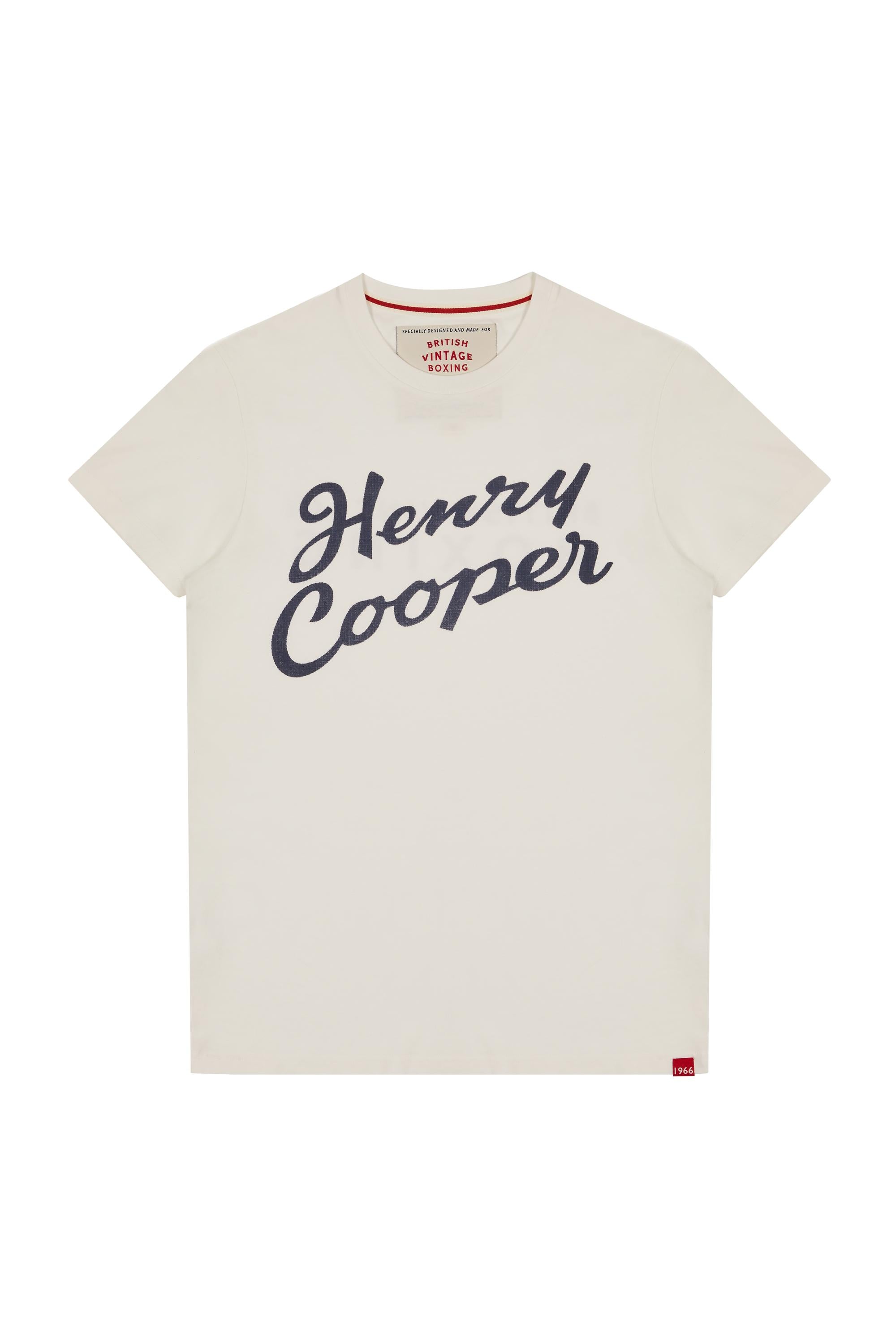 HENRY COOPER 1966 LIGHT-WEIGHT TRAINING CAMP T-SHIRT