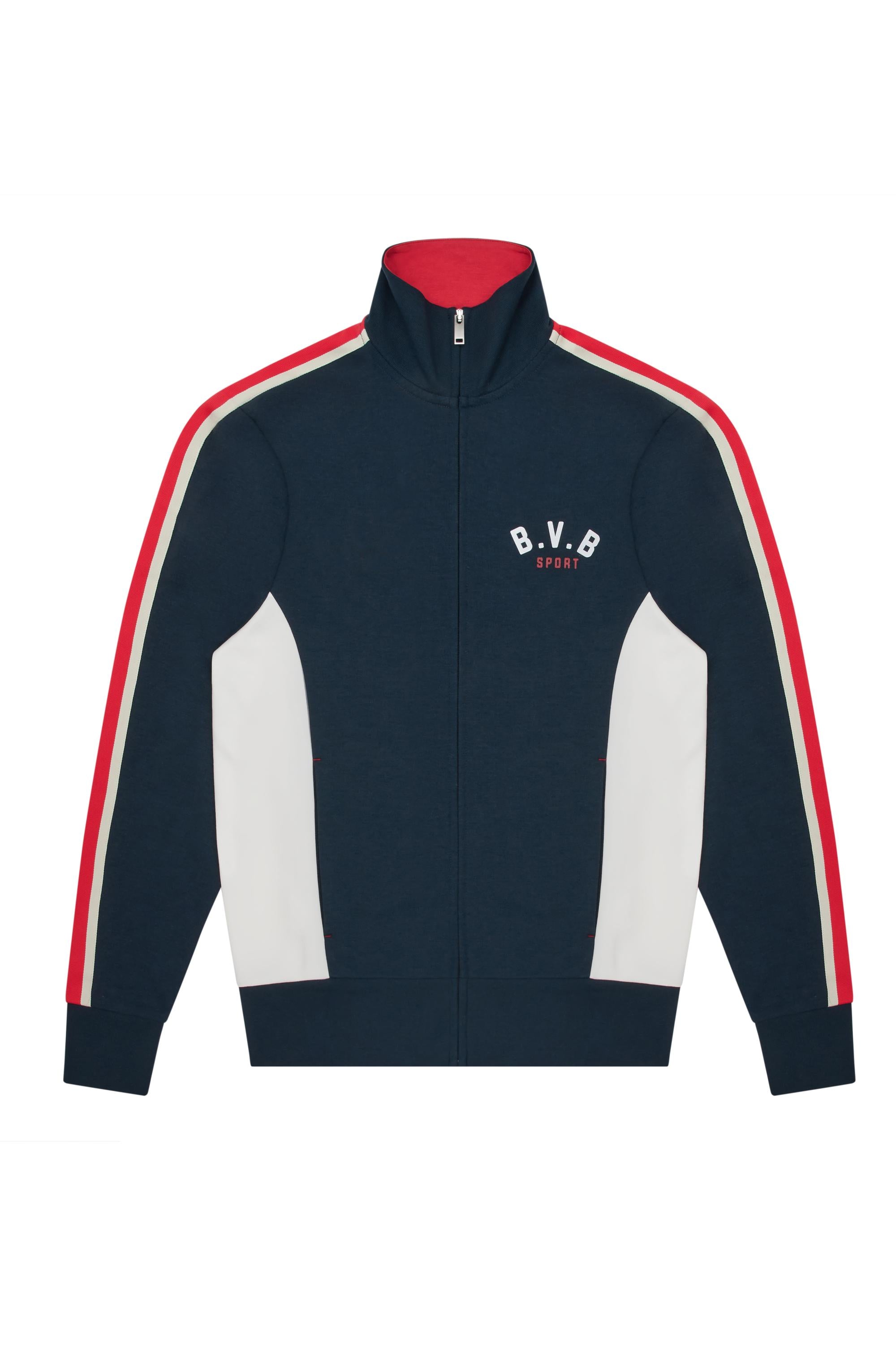 BVB SPORT TRACK TOP - METAL ZIP PULLER