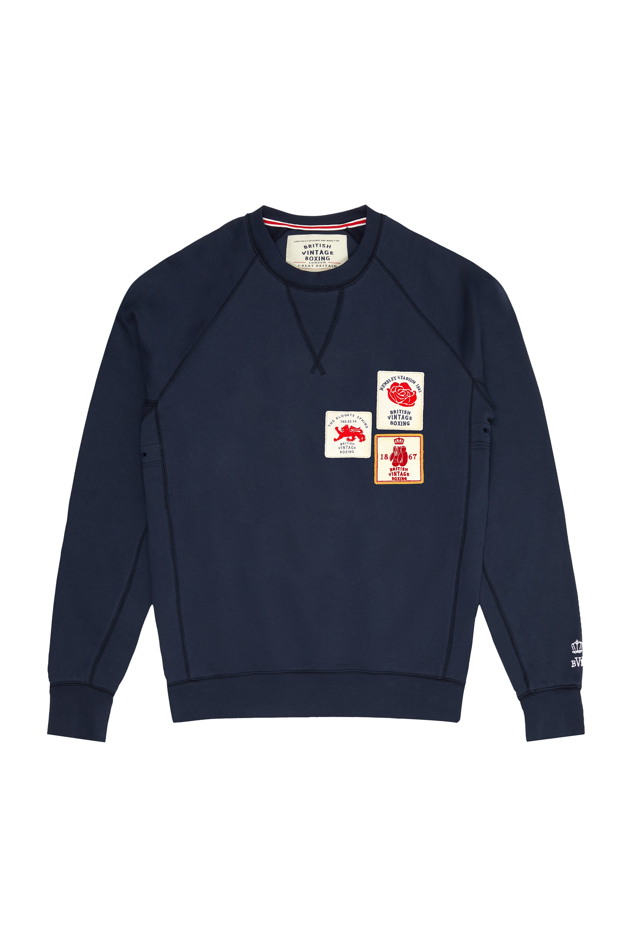BOMBARDIER PATCH CREWNECK SWEATSHIRT