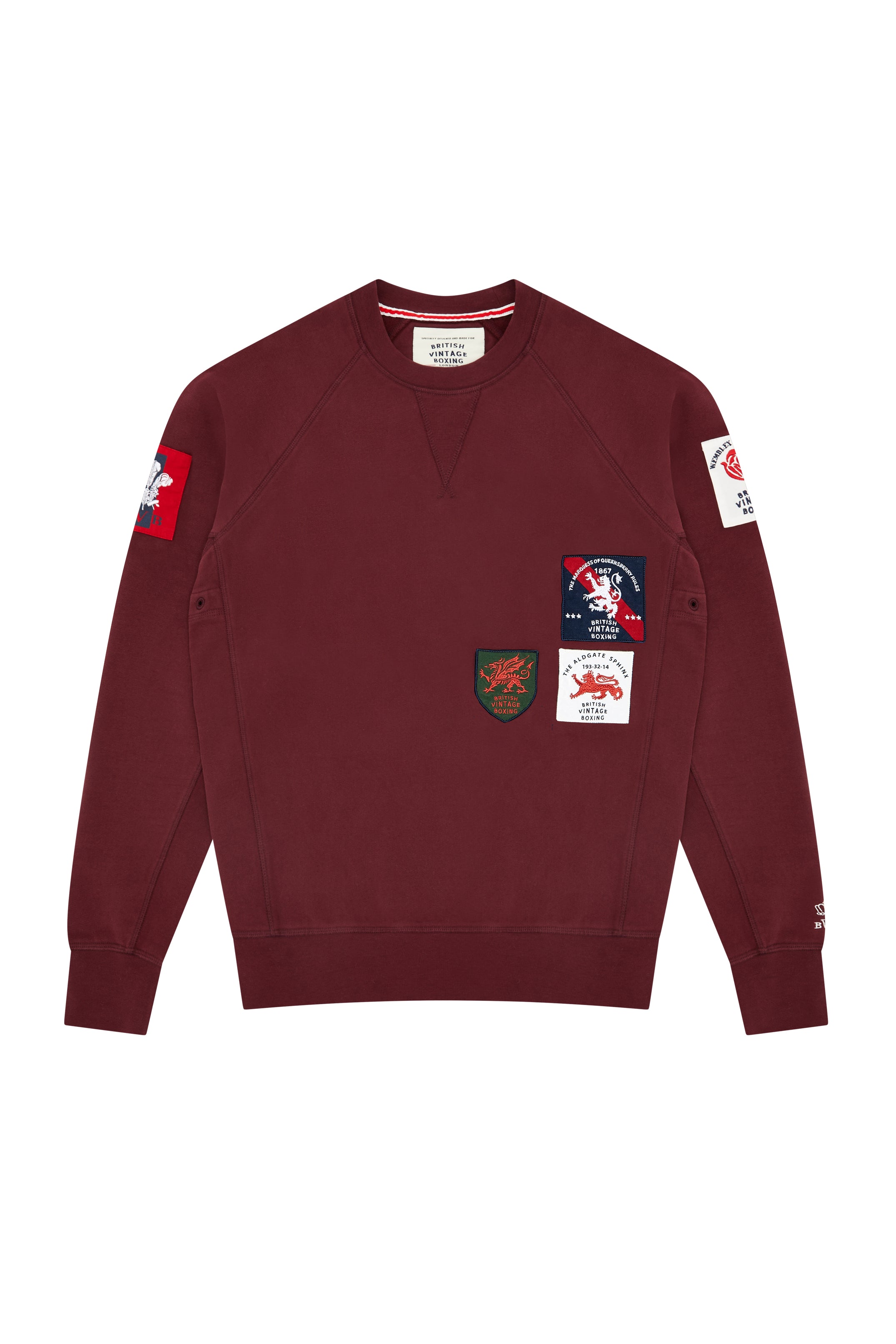 BOXERS BATTALION PATCH SWEATSHIRT - MEDIUM