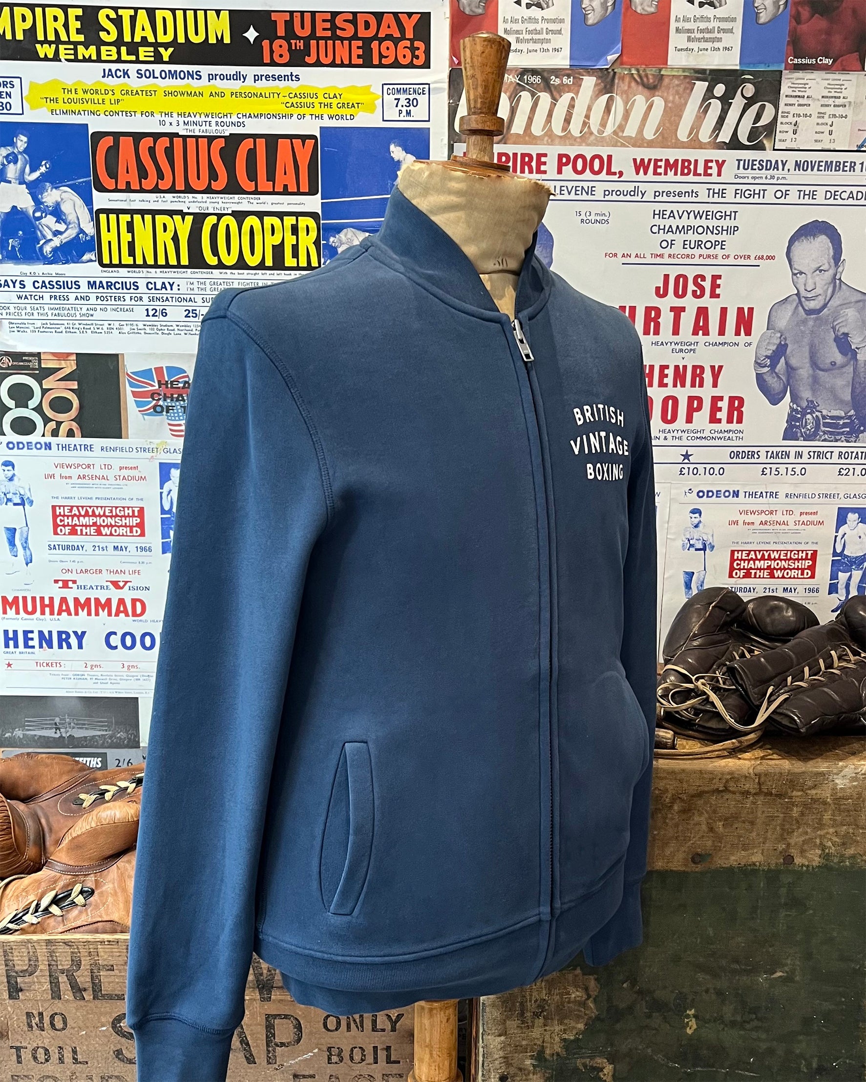 BVB 1963 BOMBER JACKET - BLUE - MEDIUM