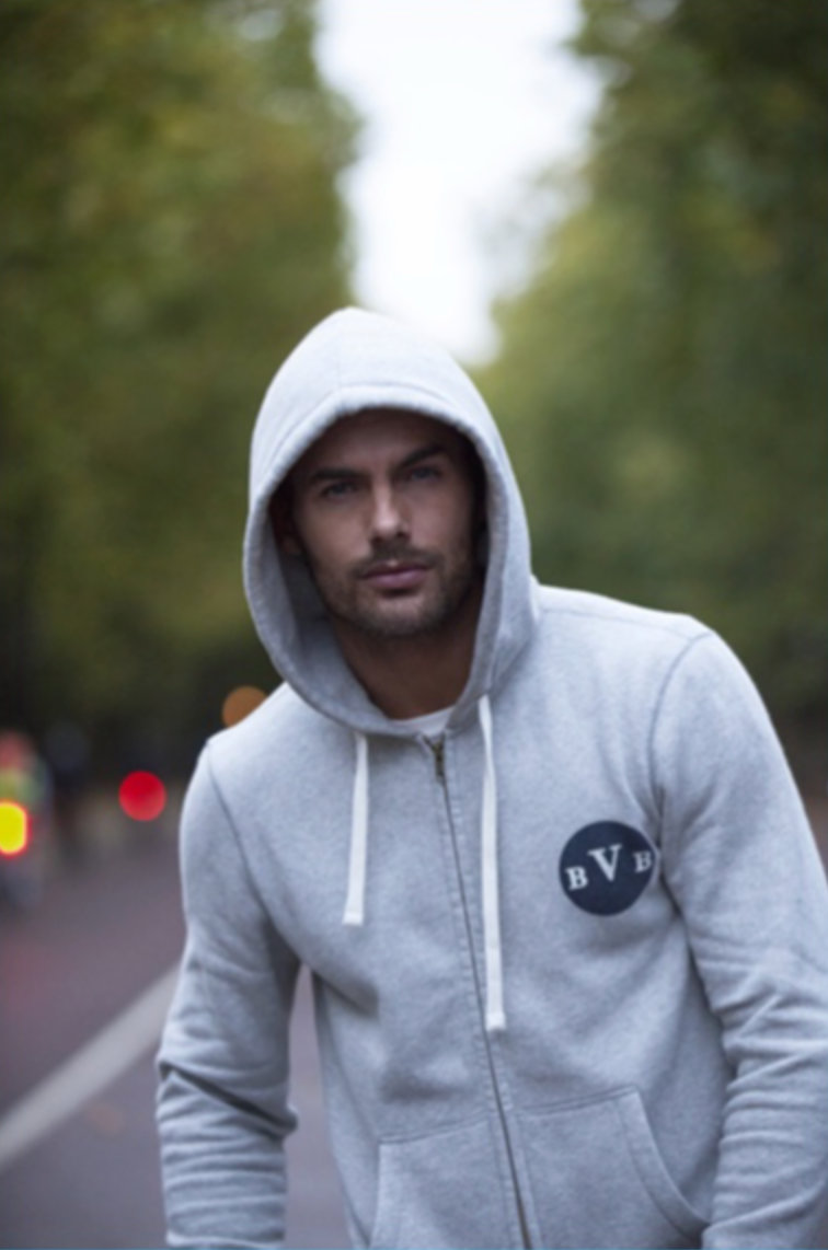 BVB HOODIE (2017) - GREY MARL