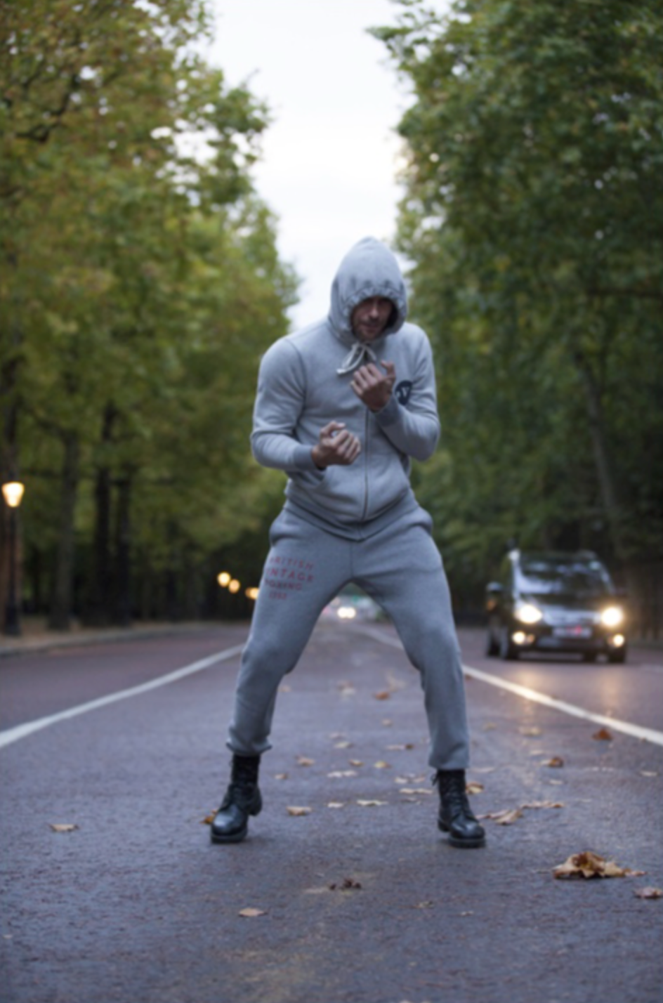 BVB HOODIE (2017) - GREY MARL