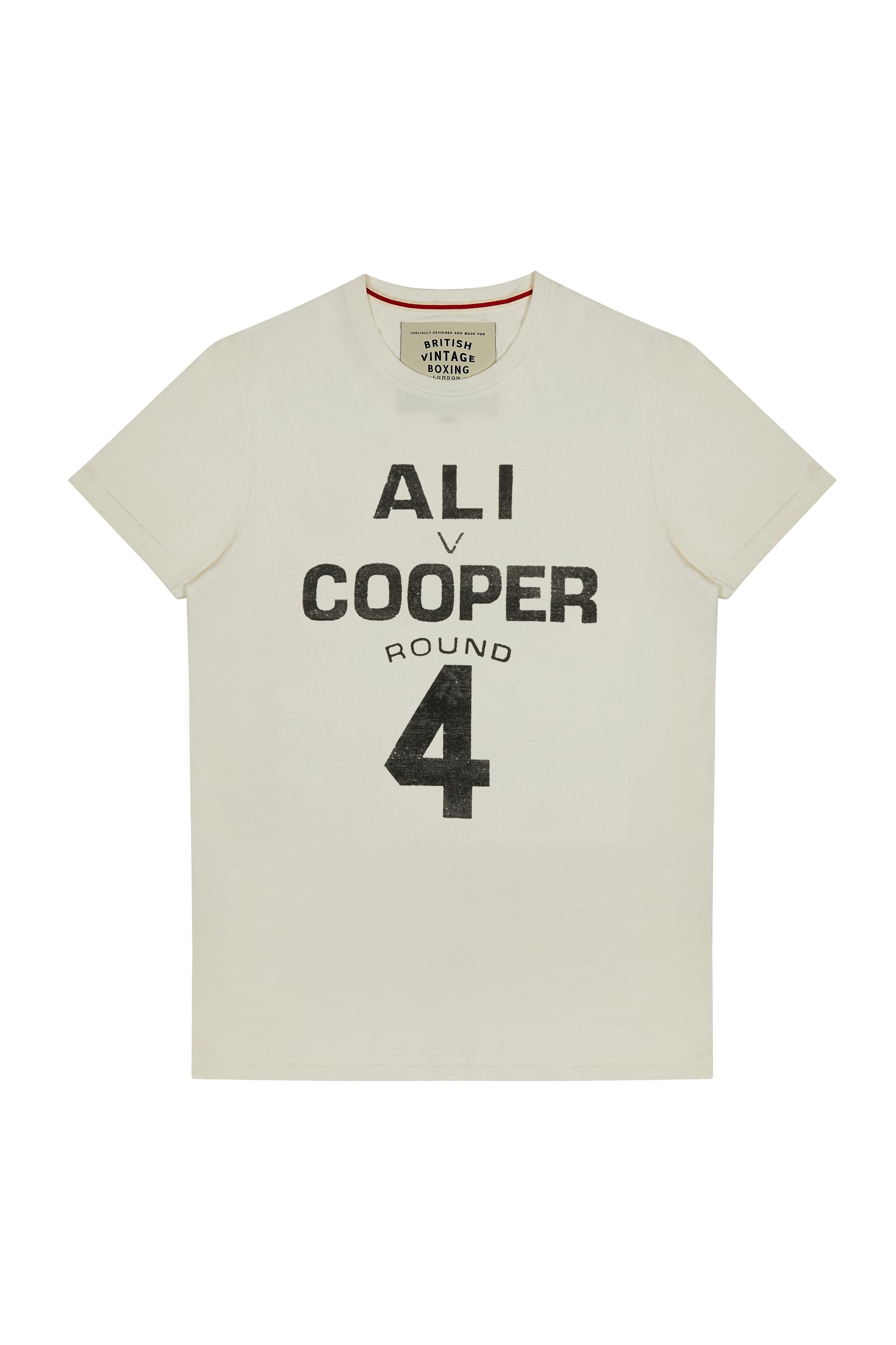 BROUGHTON ALI V COOPER T-SHIRT - VINTAGE WHITE