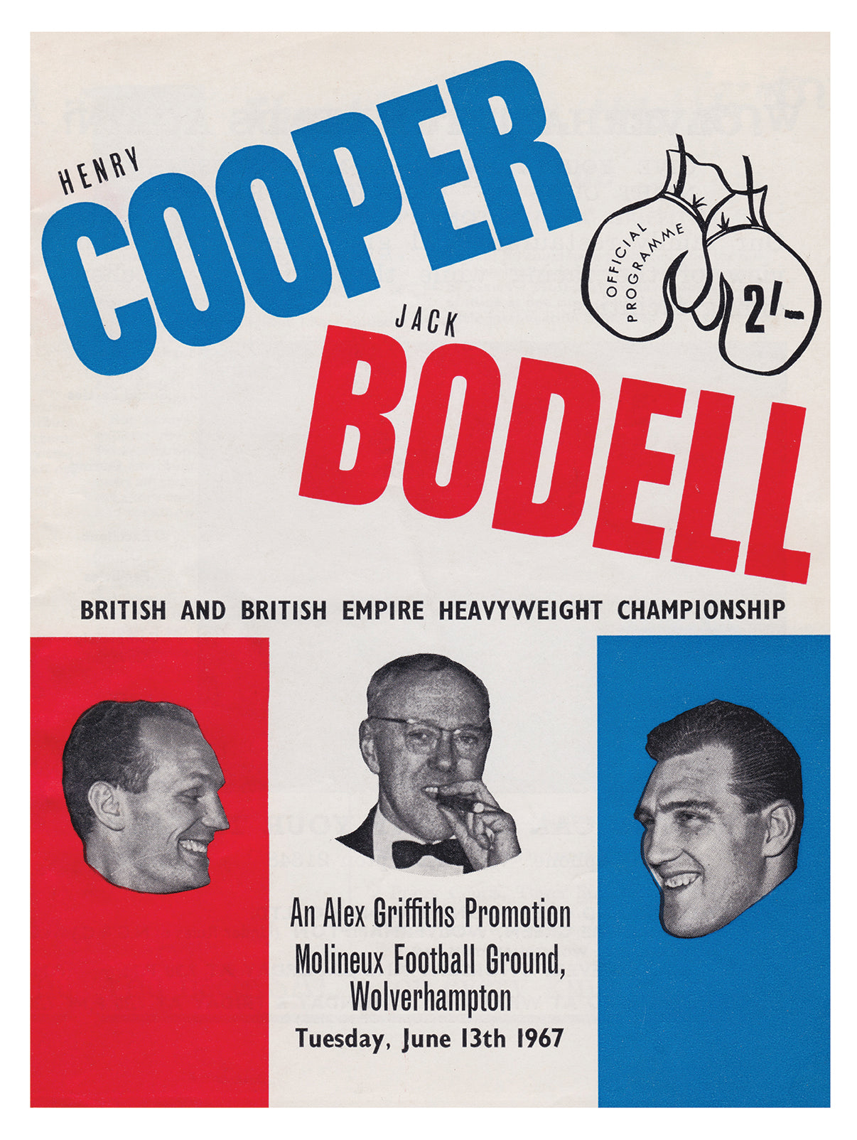 POSTER - HENRY COOPER vs. JACK BODELL